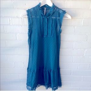 Free People mini lace dress